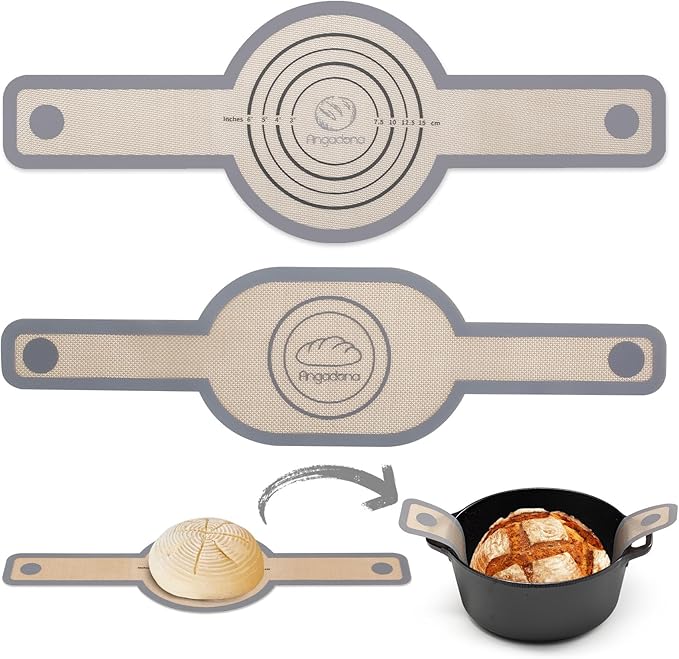 Silicone Bread Sling Oval and Round - Non-Stick &